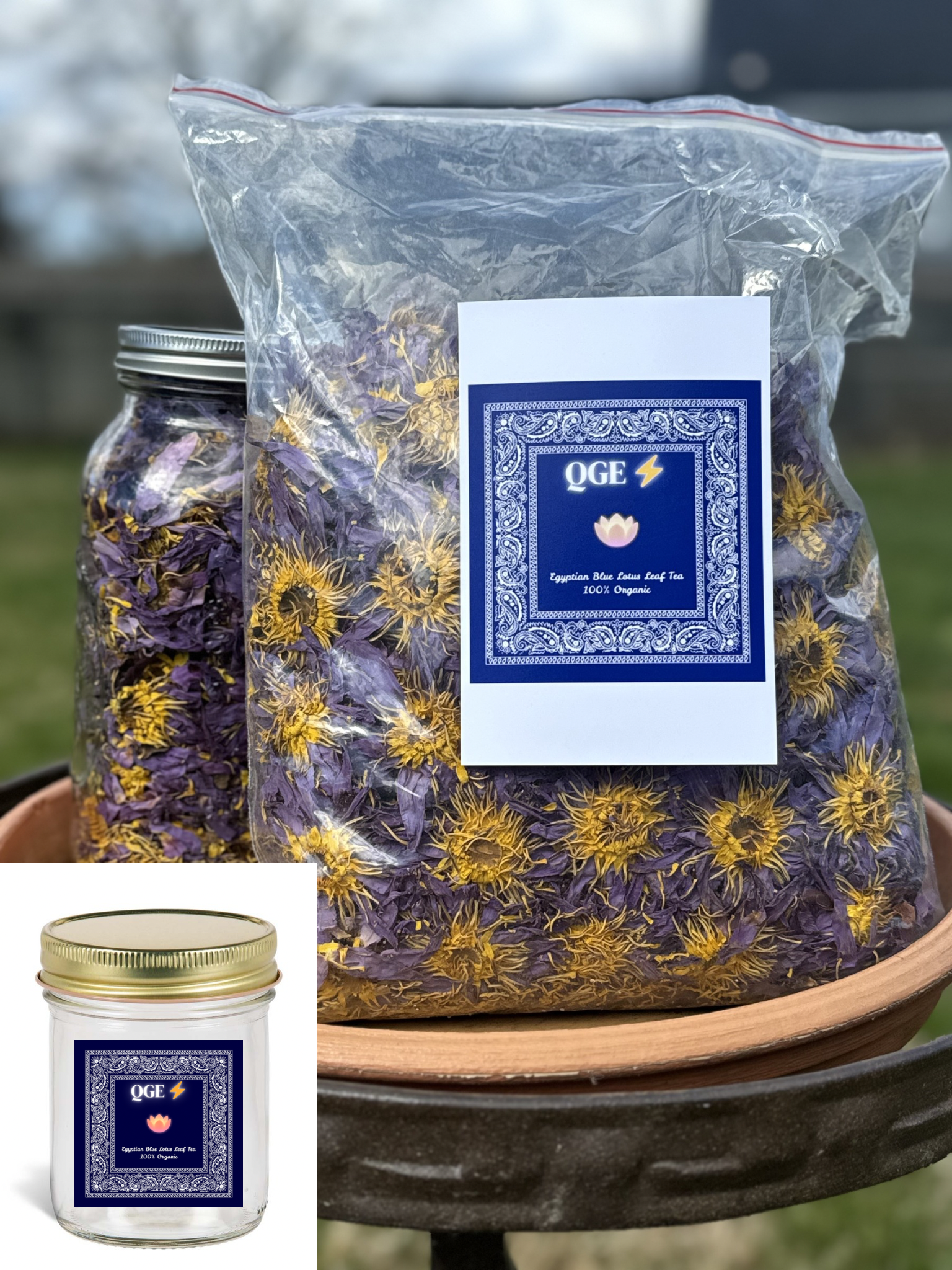 Egyptian Blue Lotus Tea (100% Organic)