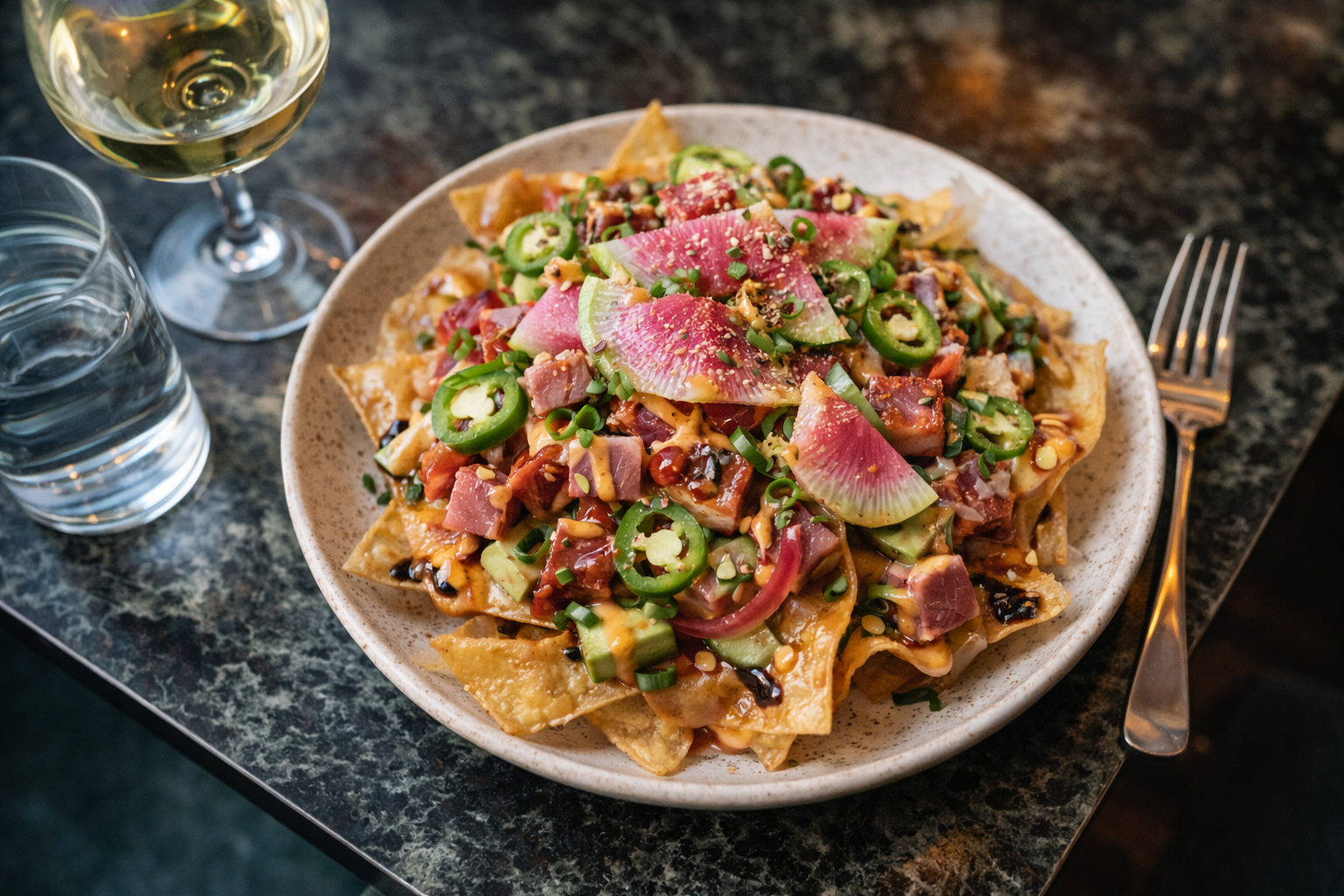 Tuna Nachos
