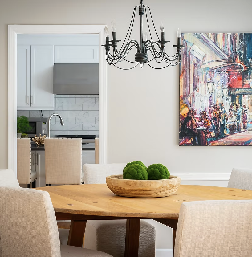 Luxury home staging project by Liz Pensiero Staging & Design in Fairfield County