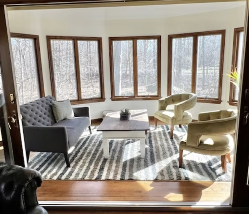 Luxury home staging project by Liz Pensiero Staging & Design in Fairfield County