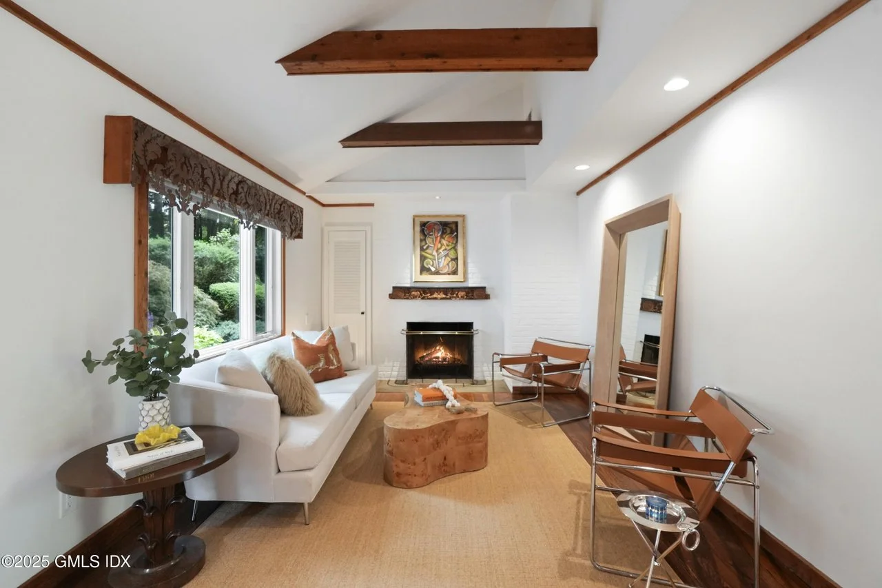 Luxury home staging project by Liz Pensiero Staging & Design in Fairfield County