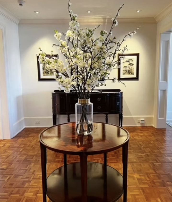 Luxury home staging project by Liz Pensiero Staging & Design in Fairfield County