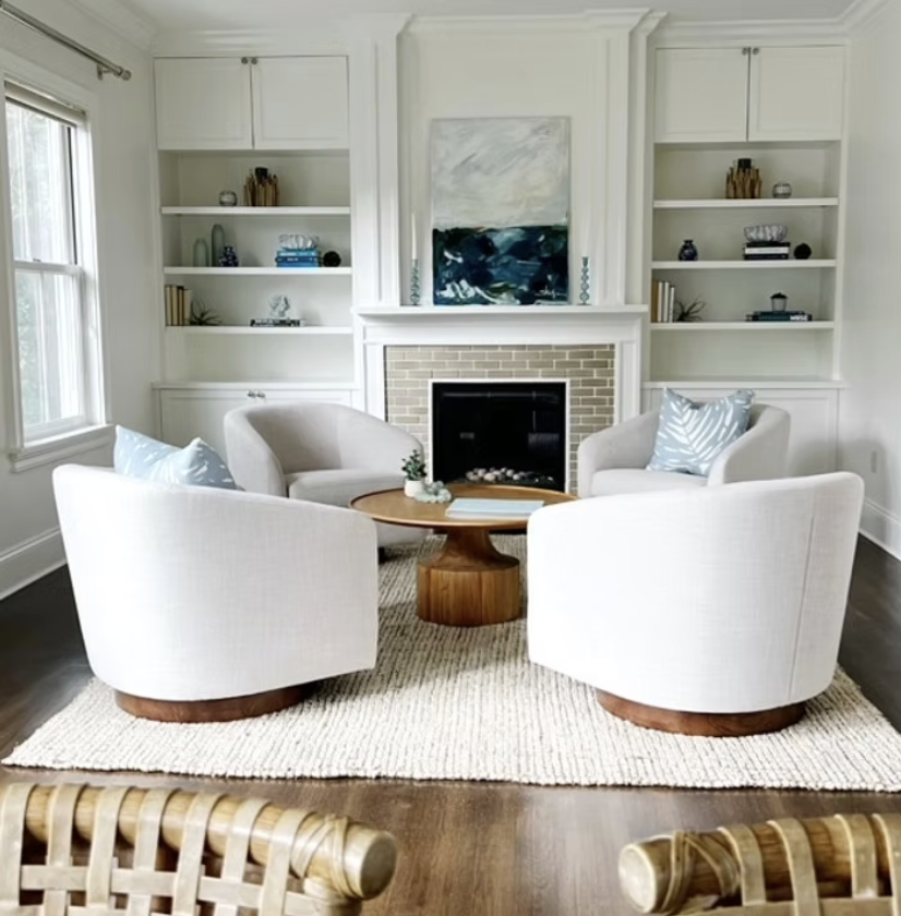 Luxury home staging project by Liz Pensiero Staging & Design in Fairfield County