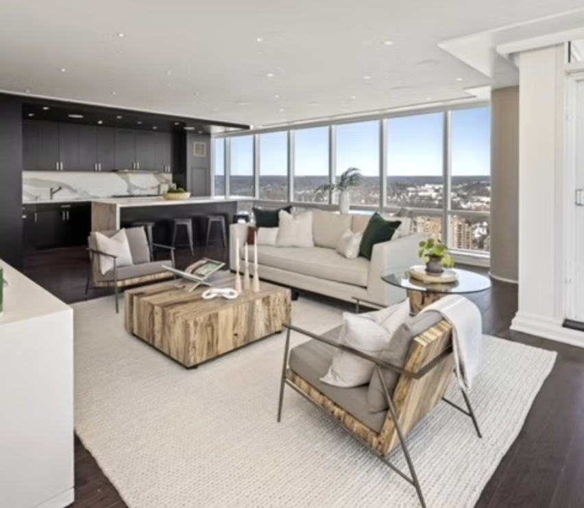 Luxury home staging project by Liz Pensiero Staging & Design in Fairfield County