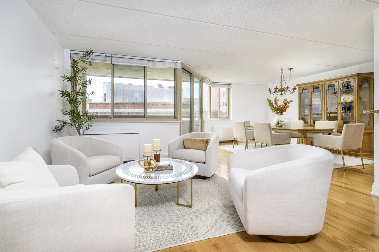 Luxury home staging project by Liz Pensiero Staging & Design in Fairfield County