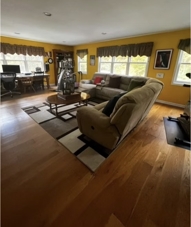 Luxury home staging project by Liz Pensiero Staging & Design in Fairfield County