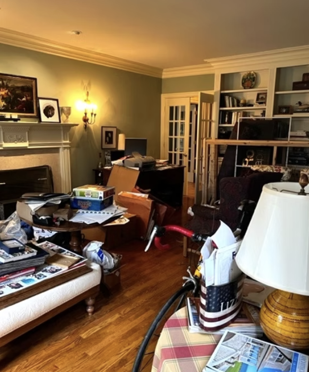 Luxury home staging project by Liz Pensiero Staging & Design in Fairfield County