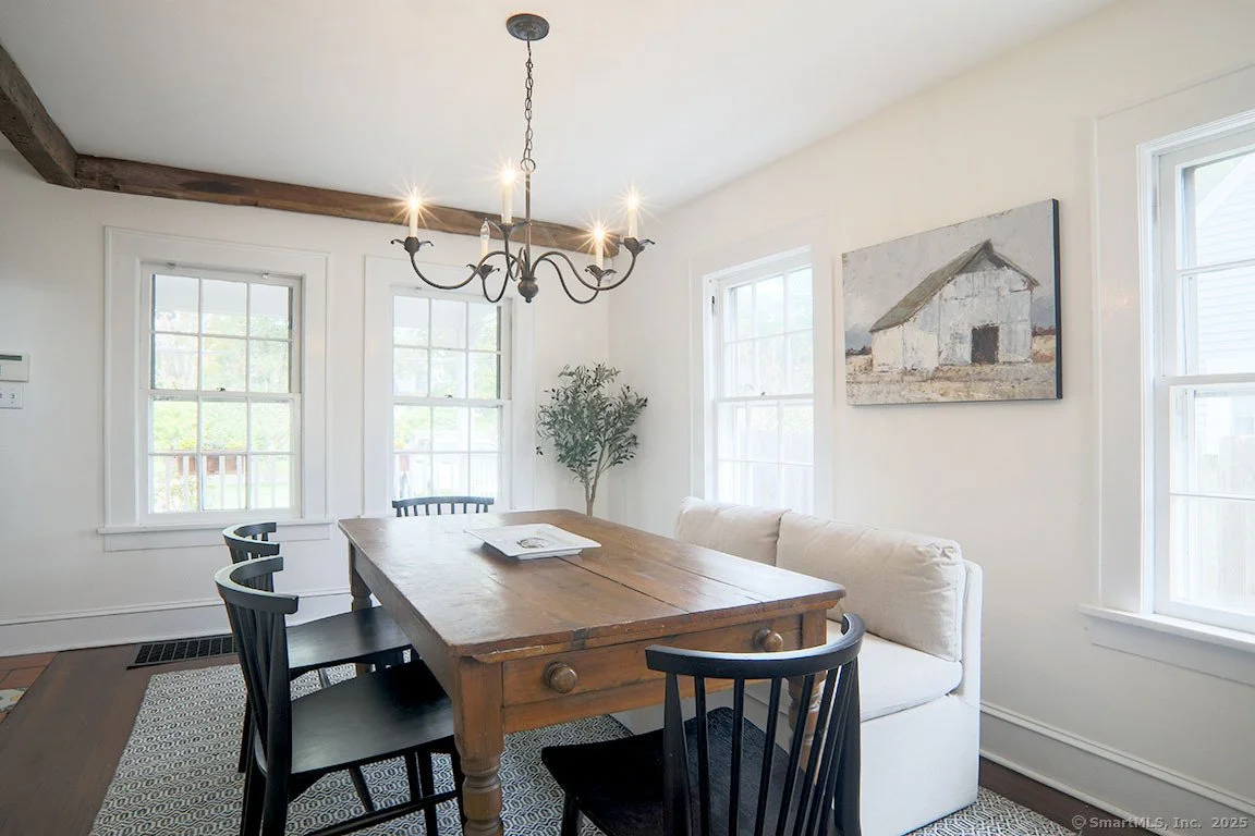 Luxury home staging project by Liz Pensiero Staging & Design in Fairfield County