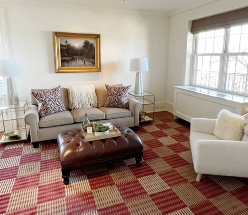 Luxury home staging project by Liz Pensiero Staging & Design in Fairfield County