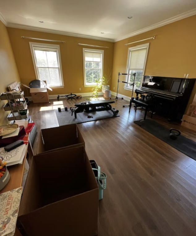 Luxury home staging project by Liz Pensiero Staging & Design in Fairfield County