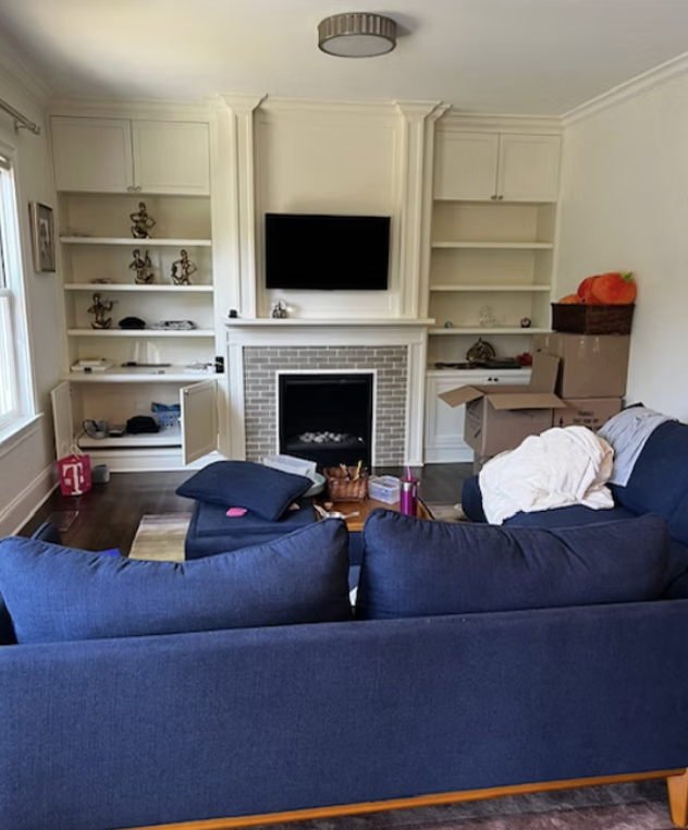 Luxury home staging project by Liz Pensiero Staging & Design in Fairfield County