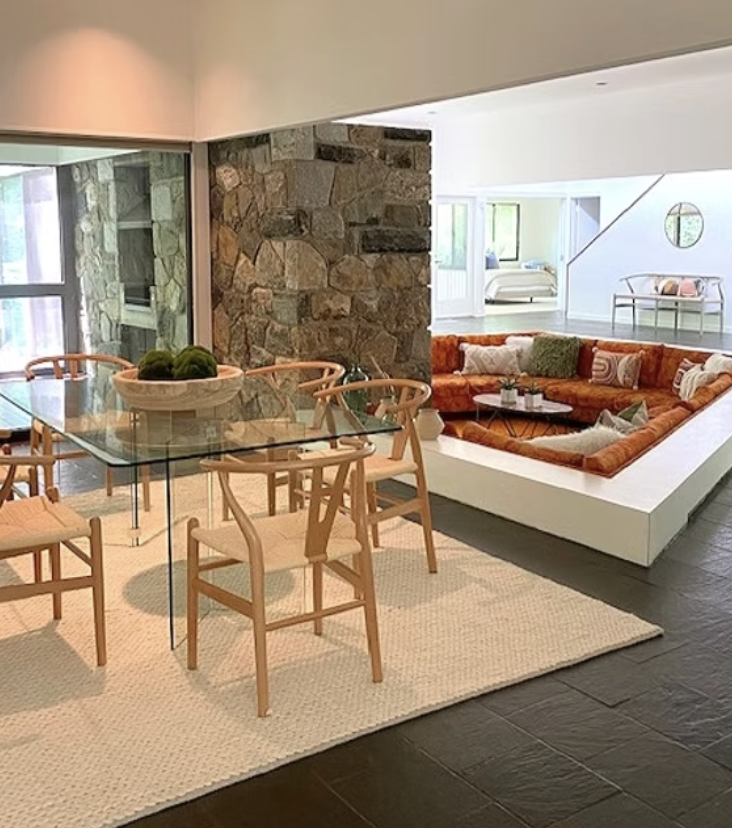 Luxury home staging project by Liz Pensiero Staging & Design in Fairfield County