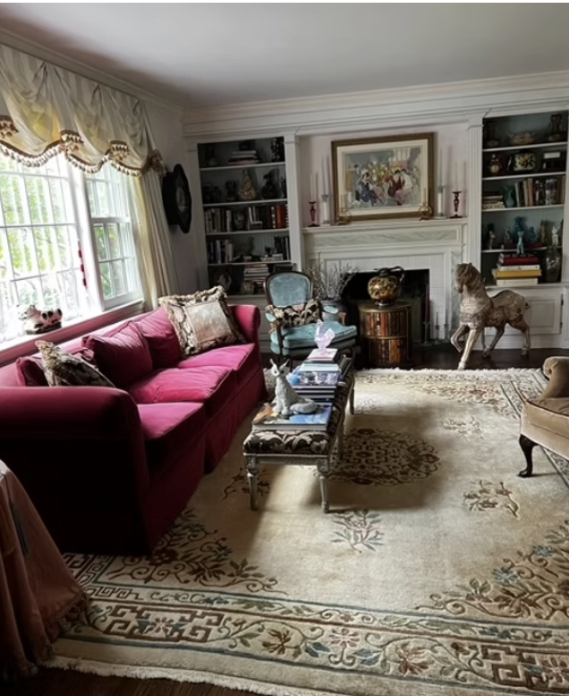 Luxury home staging project by Liz Pensiero Staging & Design in Fairfield County