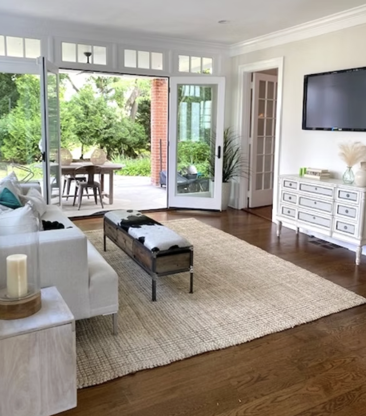 Luxury home staging project by Liz Pensiero Staging & Design in Fairfield County