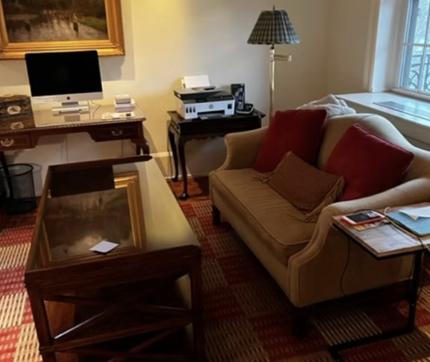 Luxury home staging project by Liz Pensiero Staging & Design in Fairfield County