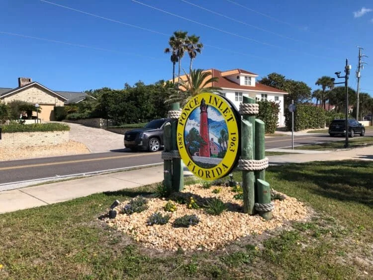 The city of Ponce Inlet Florida, an area we work and service in.