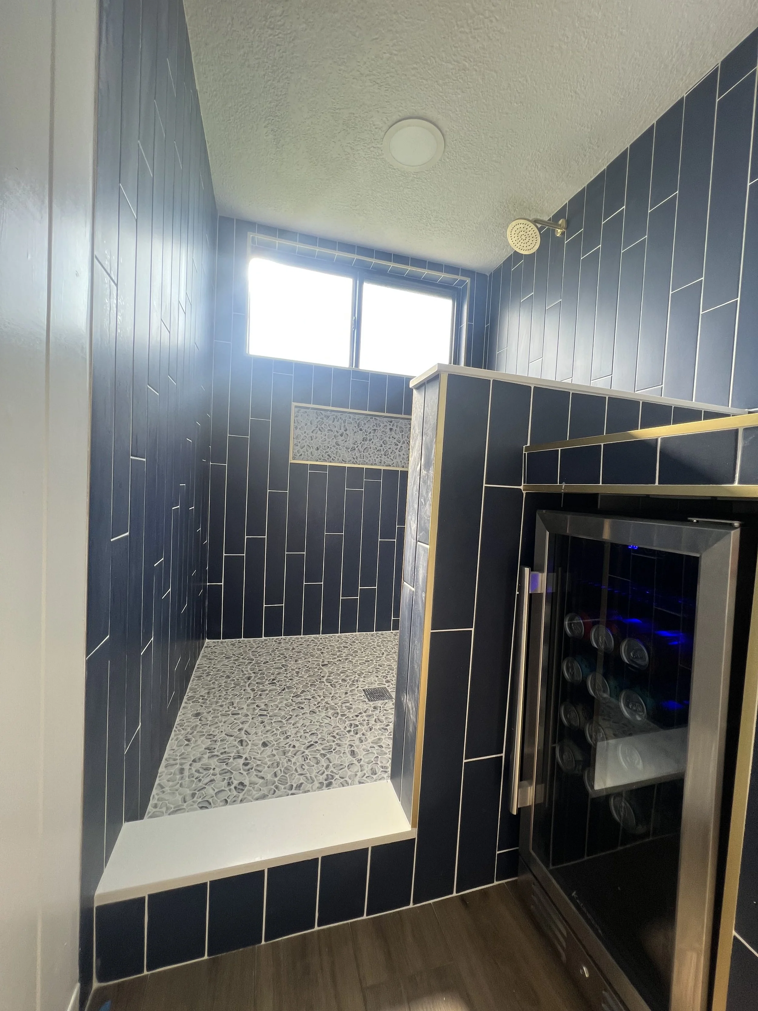 A custom bathroom remodel we completed in South Daytona Florida 2023