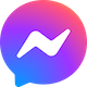 Facebook Messenger direct messaging platform logo