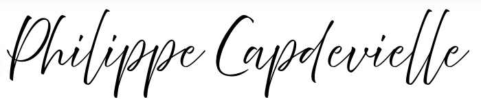 Signature cursive 'Philippe Capdevielle'