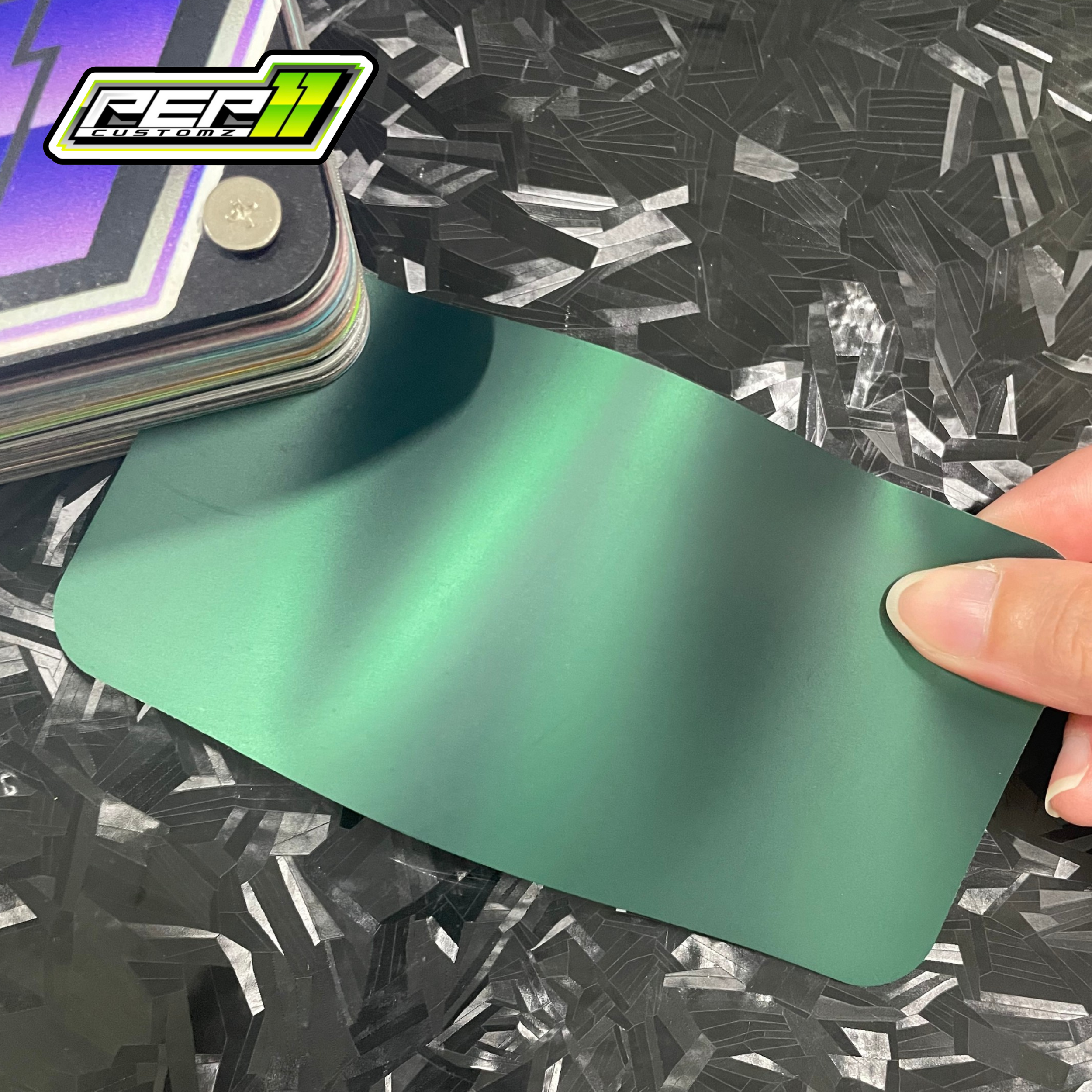 Ultra Matte Chrome Venom Green - Pep11customz Vinyl Wrap Material (Price does NOT include installation.)