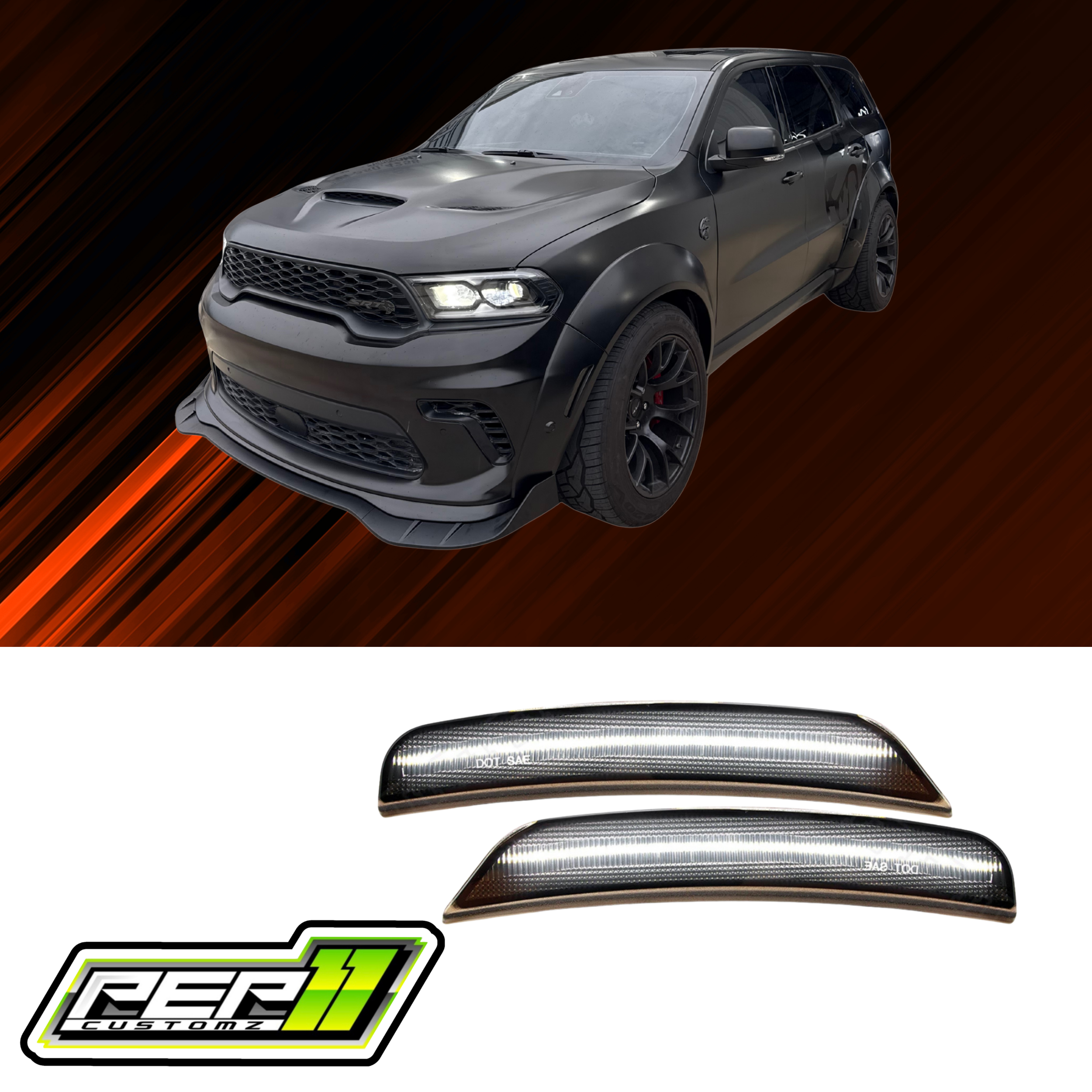 Dodge Durango LED Side Marker Reflectors