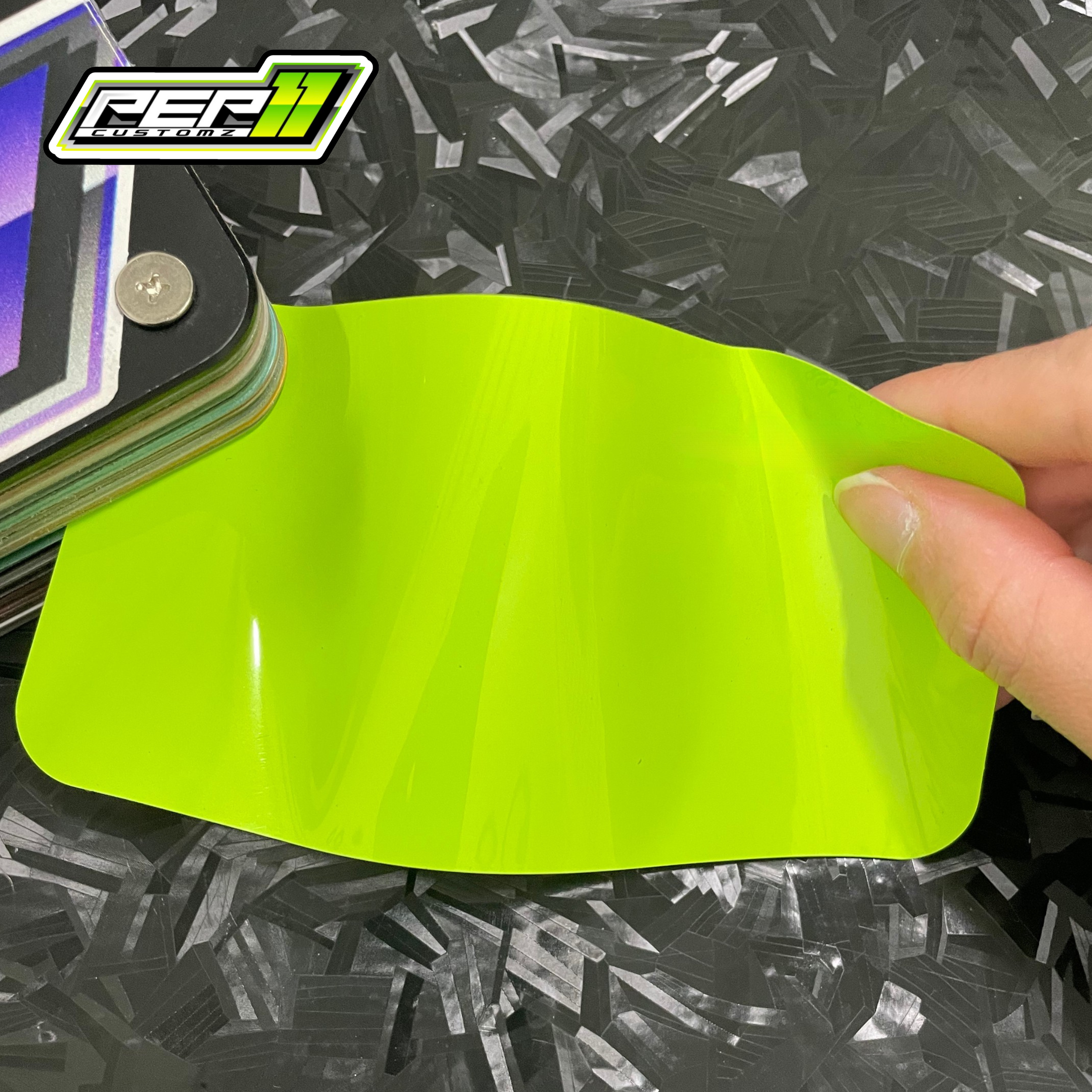 Super Gloss Apple Green - Pep11customz Vinyl Wrap Material (Price does NOT include installation.)