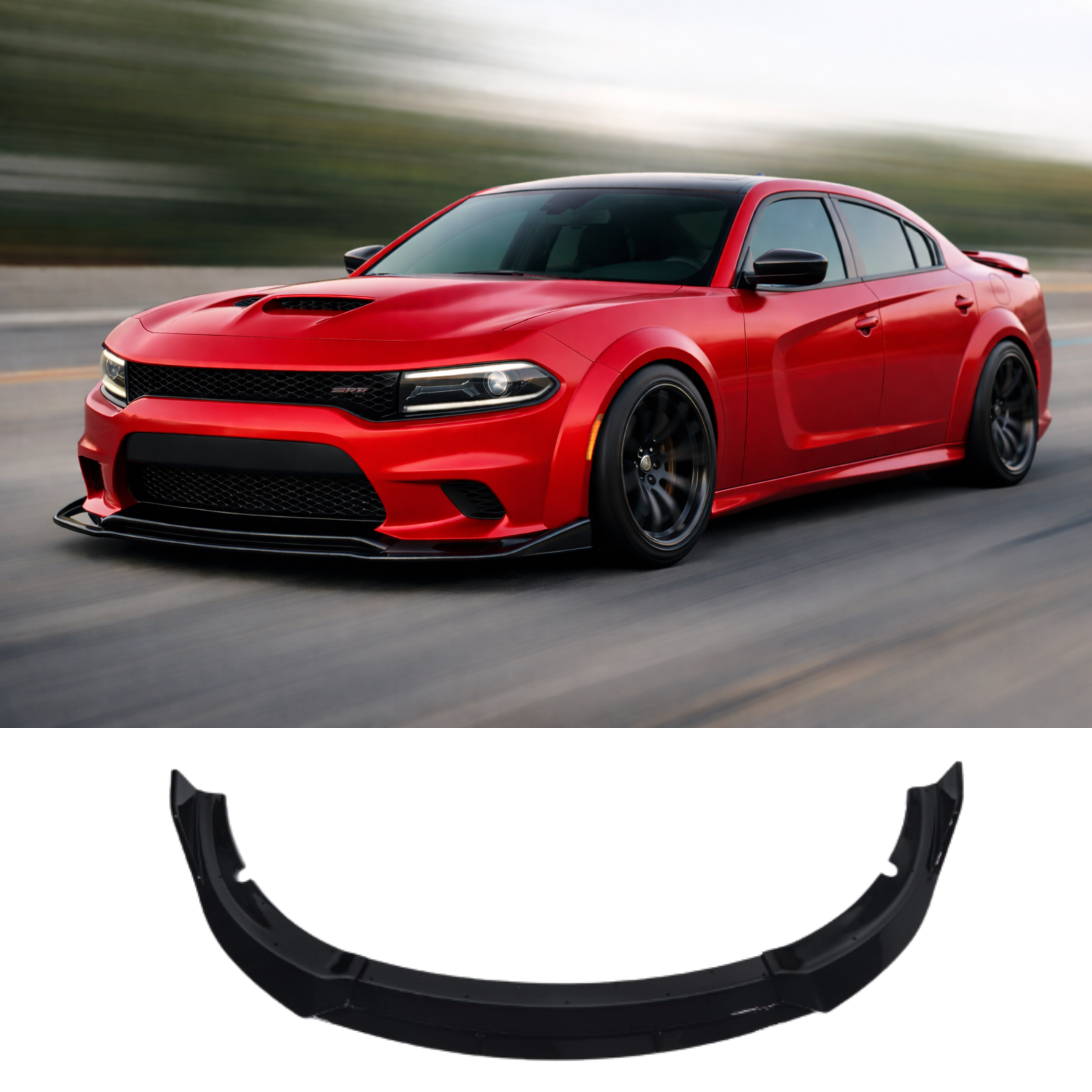 Dodge Charger Front Lip - Wide Body Fit