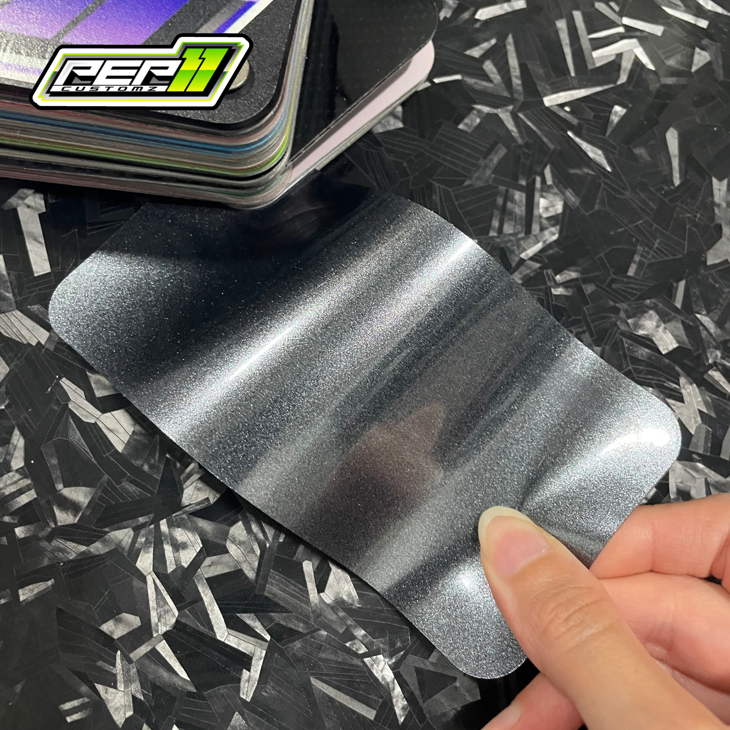 Super Gloss Bentley Storm Gray - Pep11customz Vinyl Wrap Material (Price does NOT include installation.)