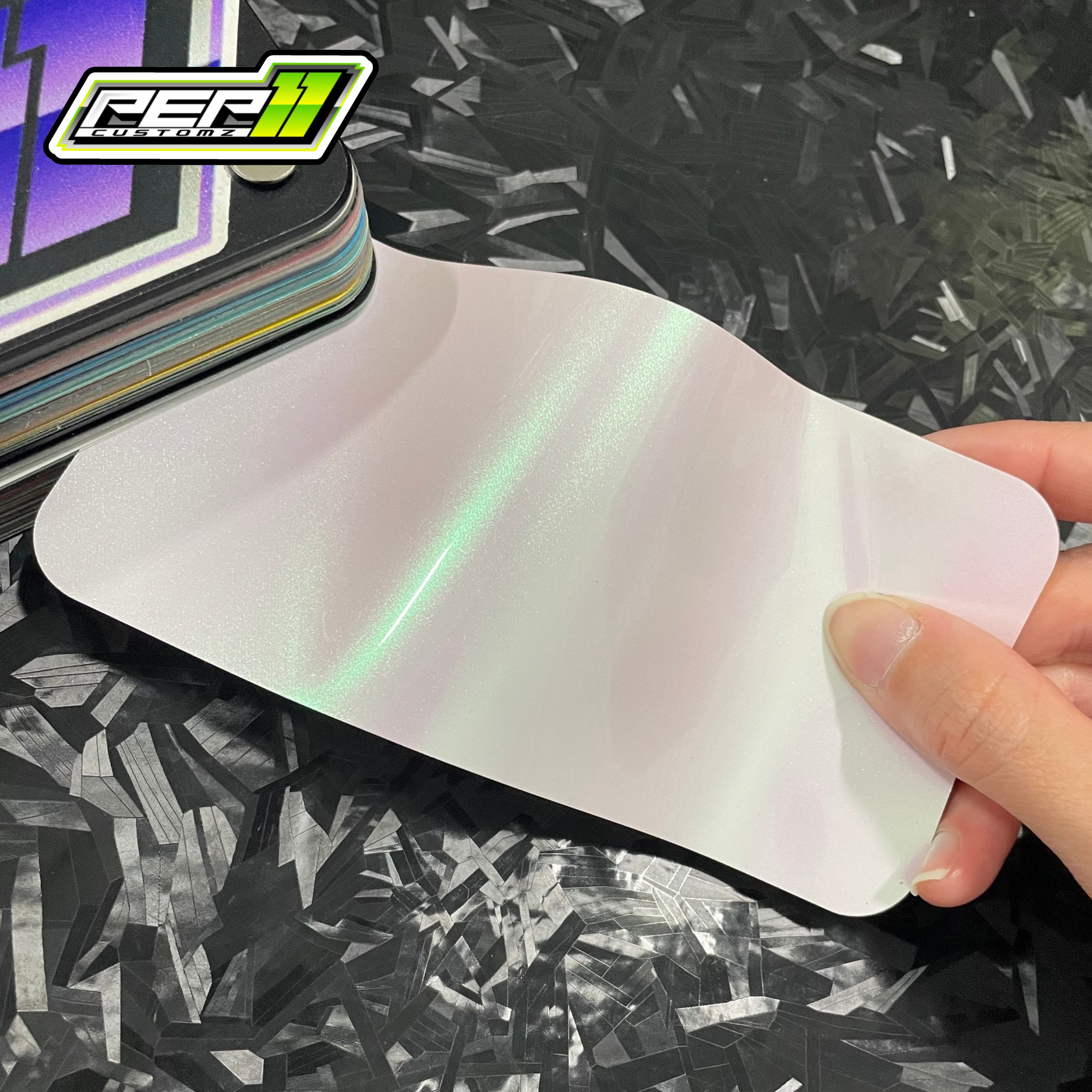 Super Gloss Dawn White - Pep11customz Vinyl Wrap Material (Price does NOT include installation.)