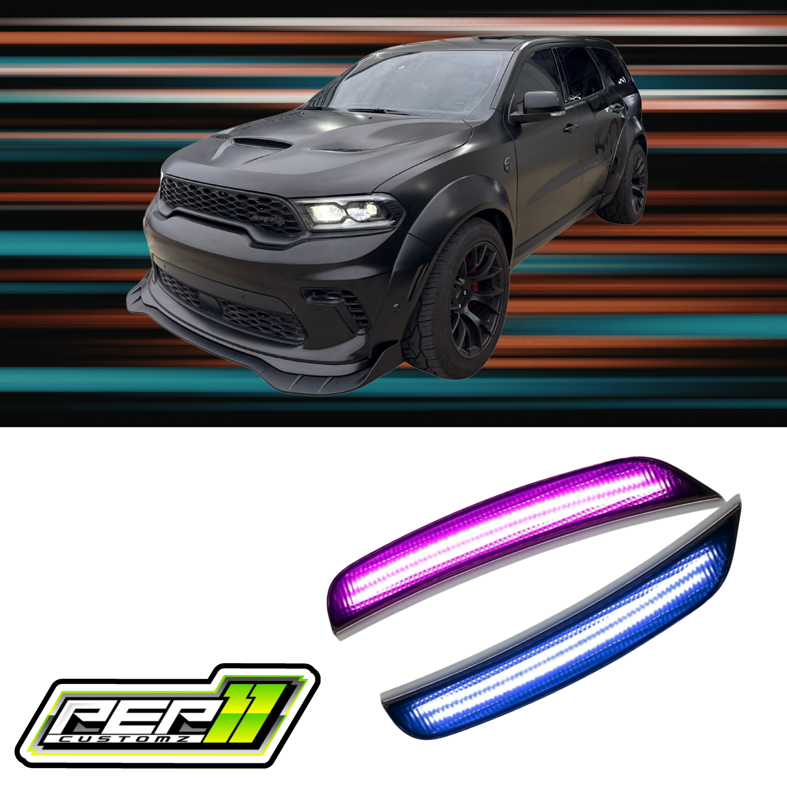 Durango RGB Side Marker Reflectors