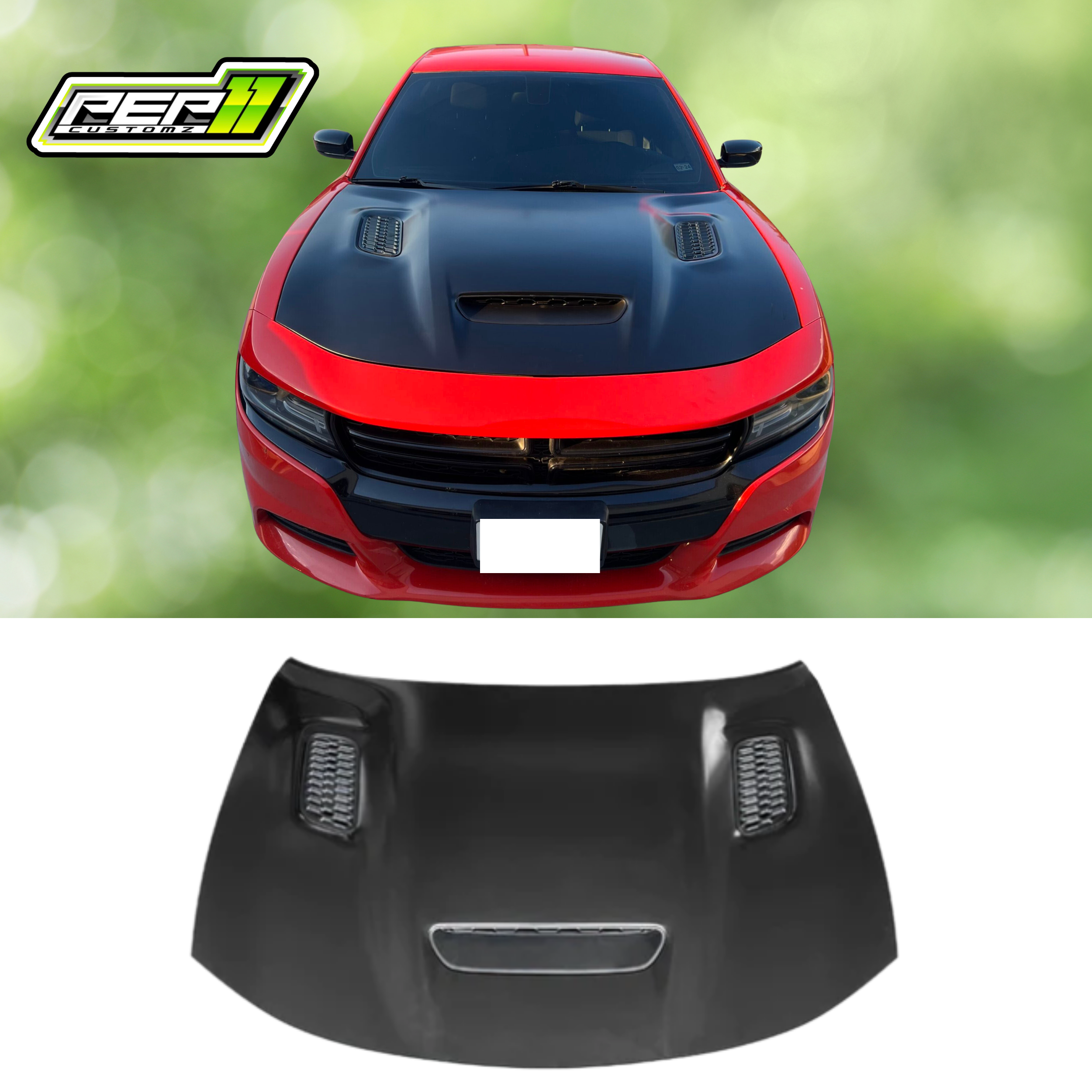 Dodge Charger Redeye Aluminum Hood *WE DO NOT SHIP HOODS OR BUMPERS; PICKUP FROM OUR SHOP LOCATIONS ONLY*