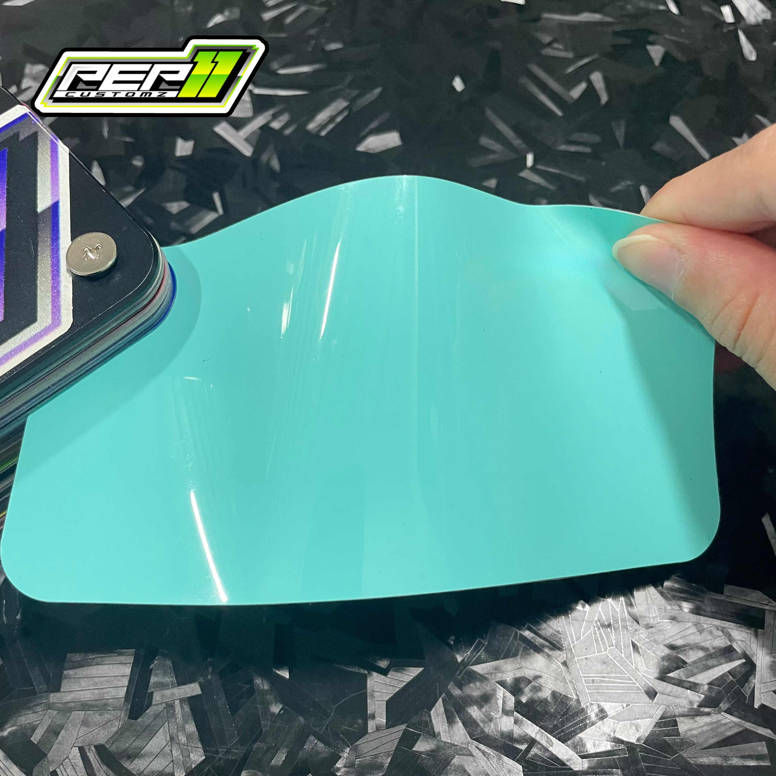 * Super Gloss Tiffany Green - Pep11customz Vinyl Wrap Material (Price does NOT include installation.)