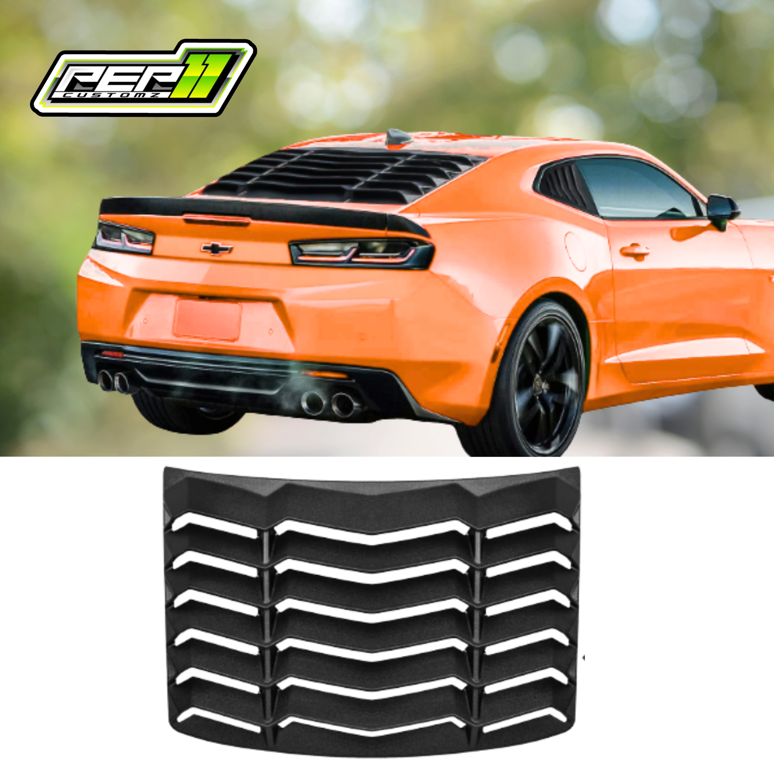 Camaro Rear Windshield Louver