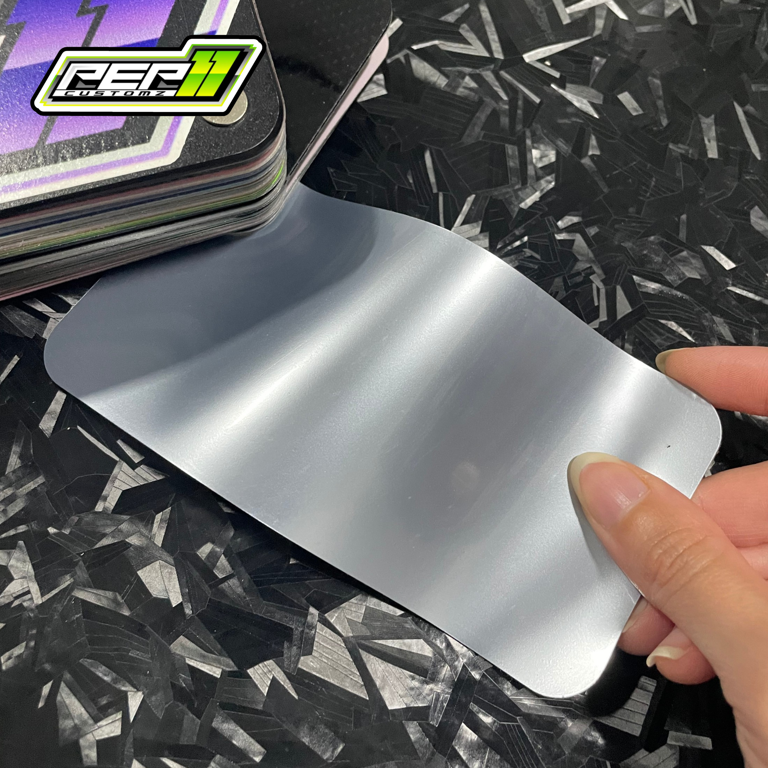 Super Gloss Mercury Gray - Pep11customz Vinyl Wrap Material (Price does NOT include installation.)