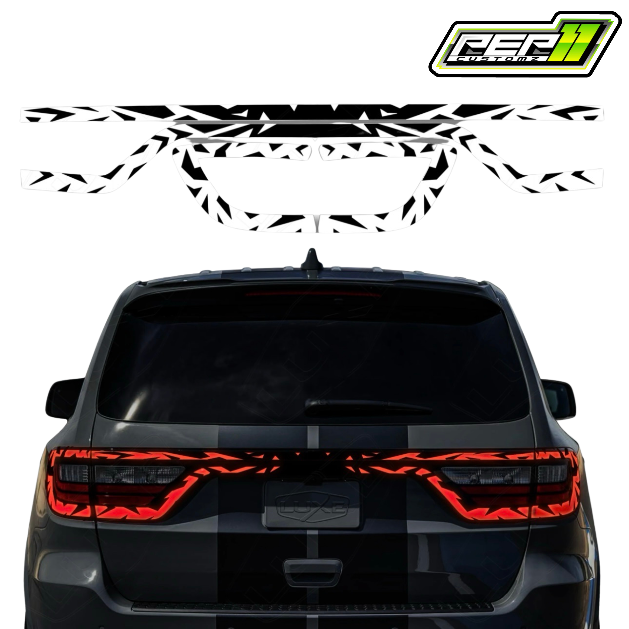 Durango Tiger Style Tail Light Tint Kit