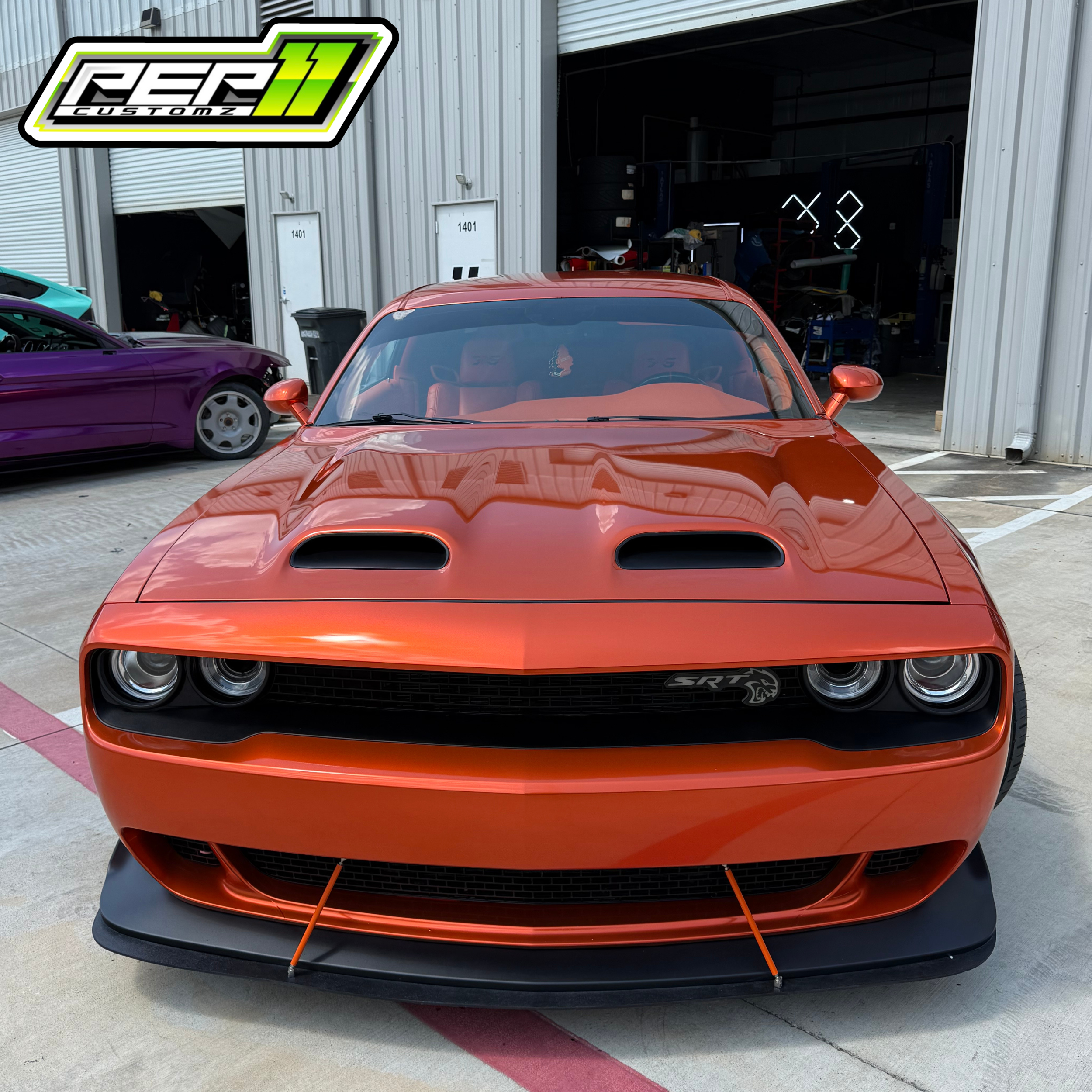 Challenger Widebody Pep11 Front Lip