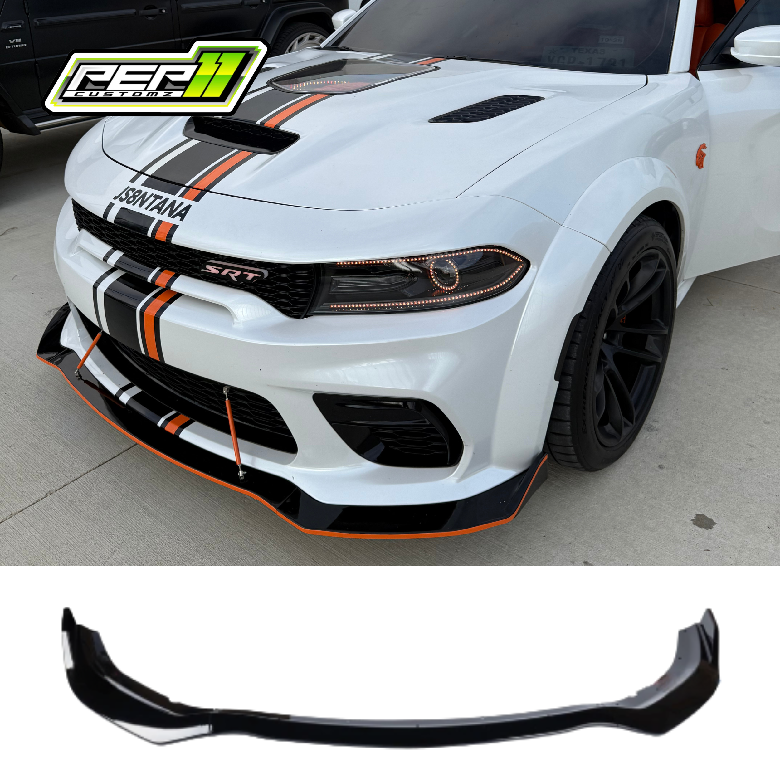 Dodge Charger Front Lip - Wide Body Fit