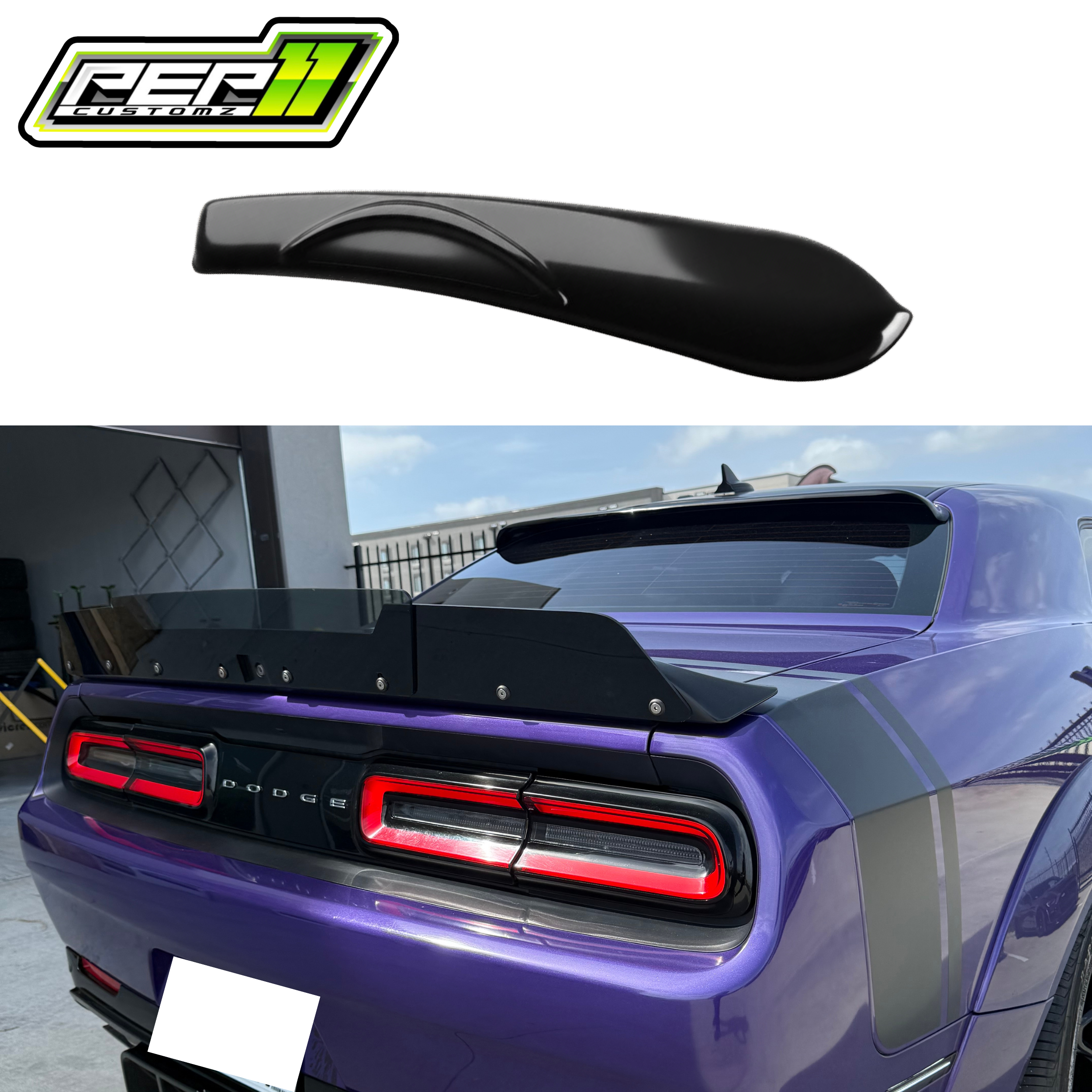 Challenger Roof Spoiler