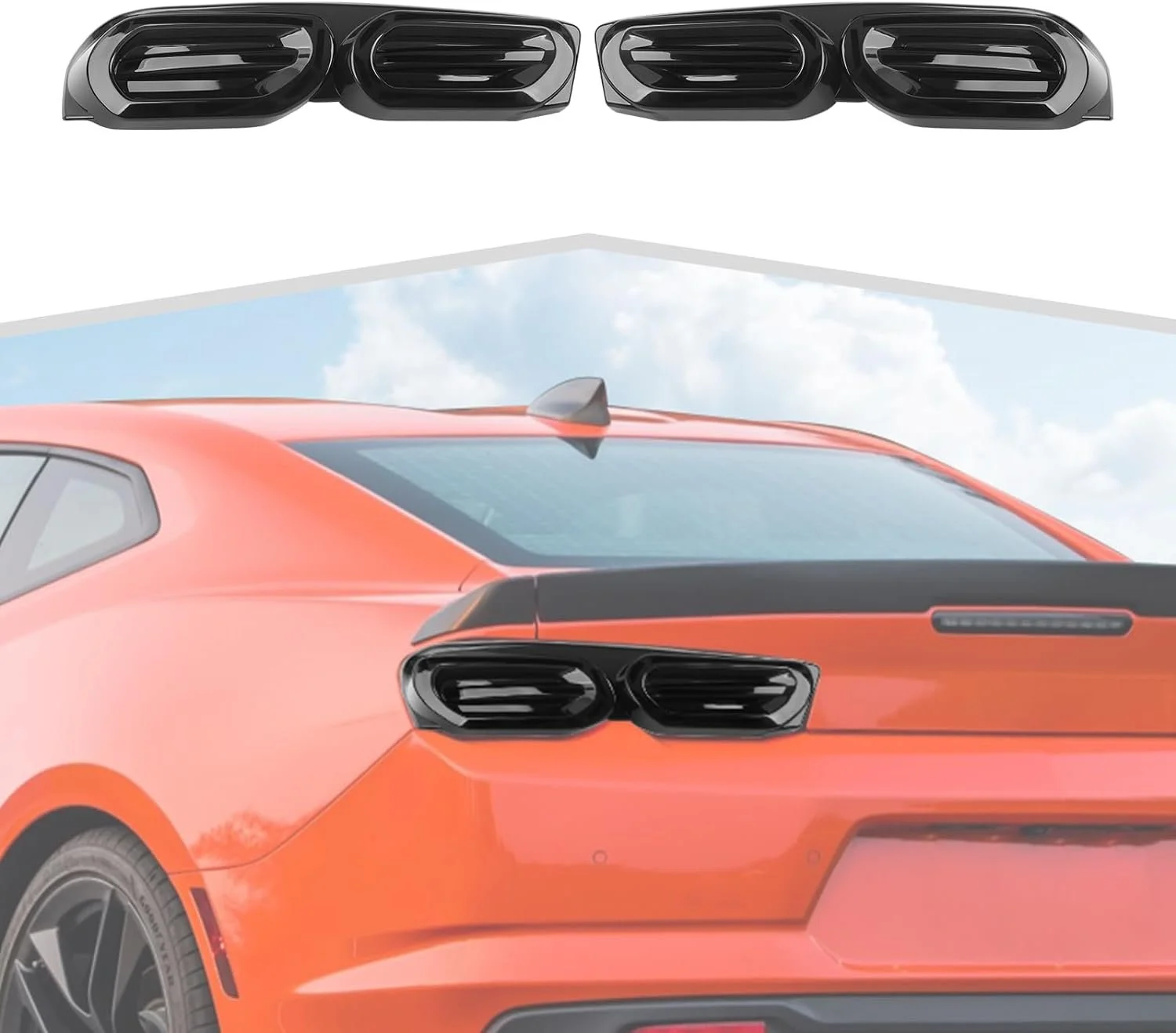 Camaro Tinted Tail Light Covers 2019-23