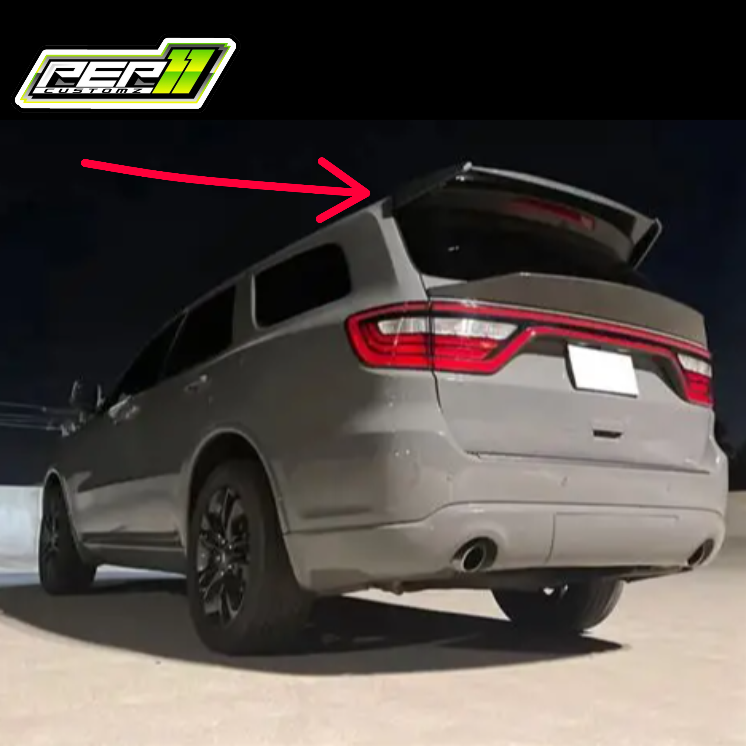 Durango Roof Spoiler