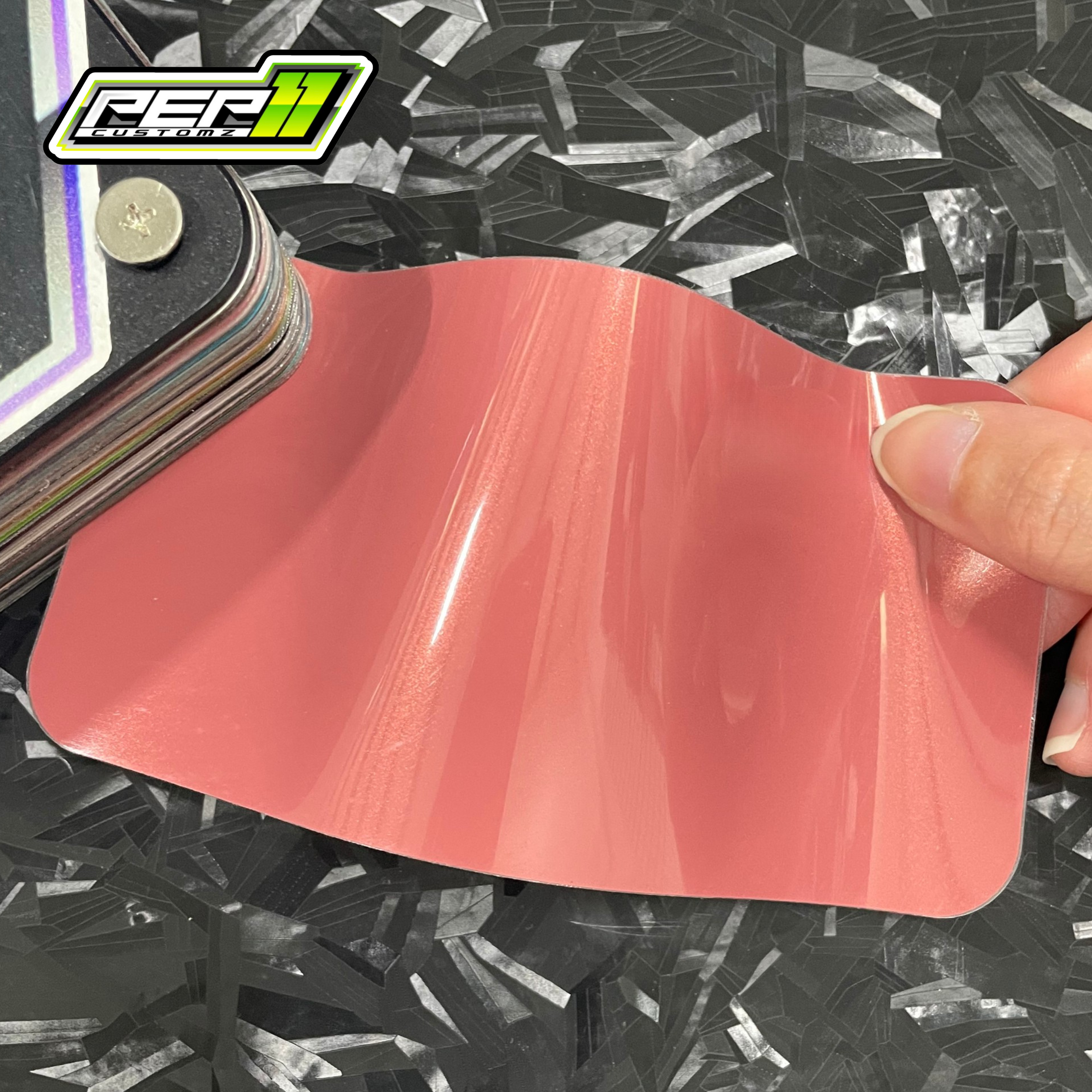 Super Gloss Ume Pink Metallic - Pep11customz Vinyl Wrap Material (Price does NOT include installation.)