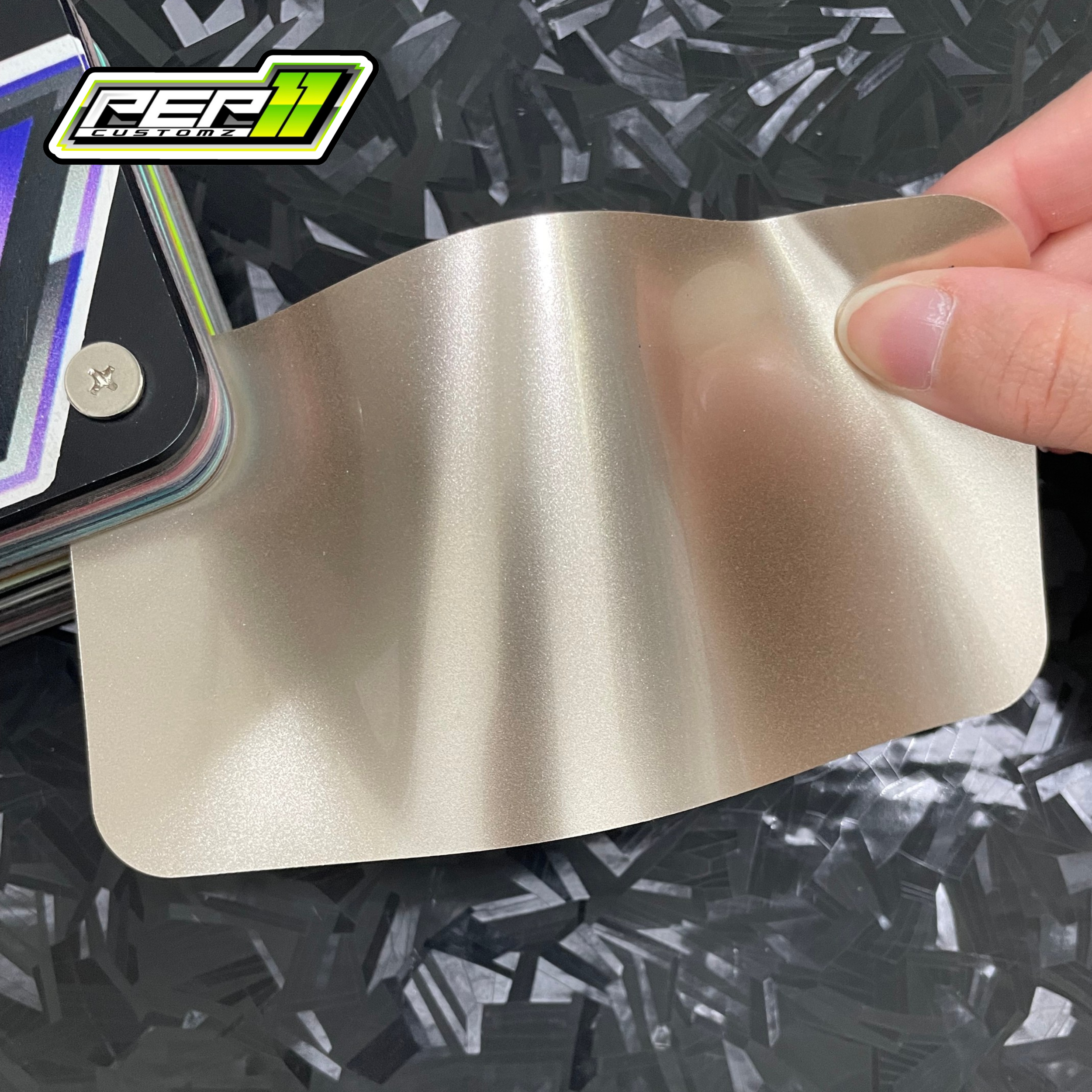 Super Gloss Maybach Champagne Gold - Pep11customz Vinyl Wrap Material (Price does NOT include installation.)