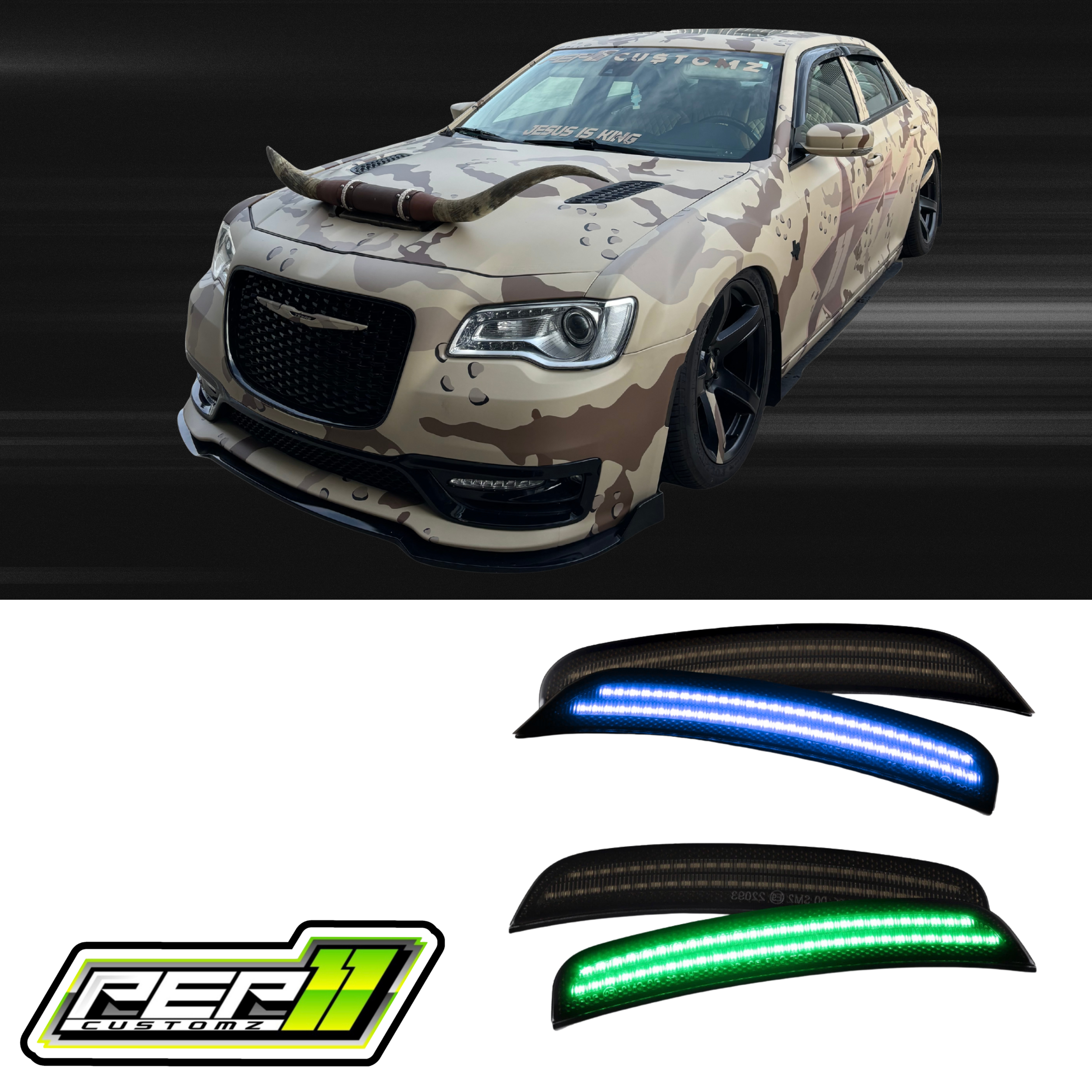 Chrysler RGB Side Marker Reflectors