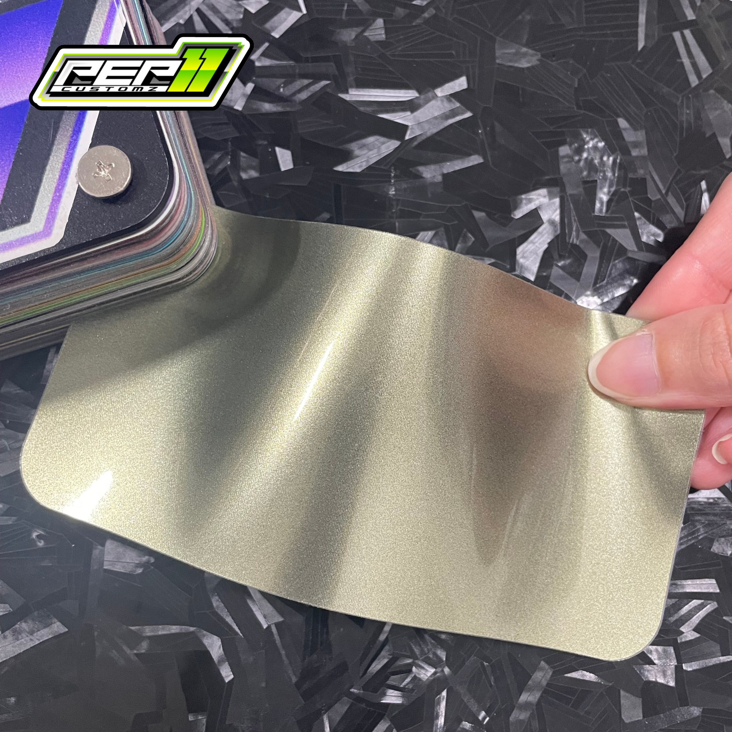 Xiaomi Su7 Olive Green - Pep11customz Vinyl Wrap Material (Price does NOT include installation.)