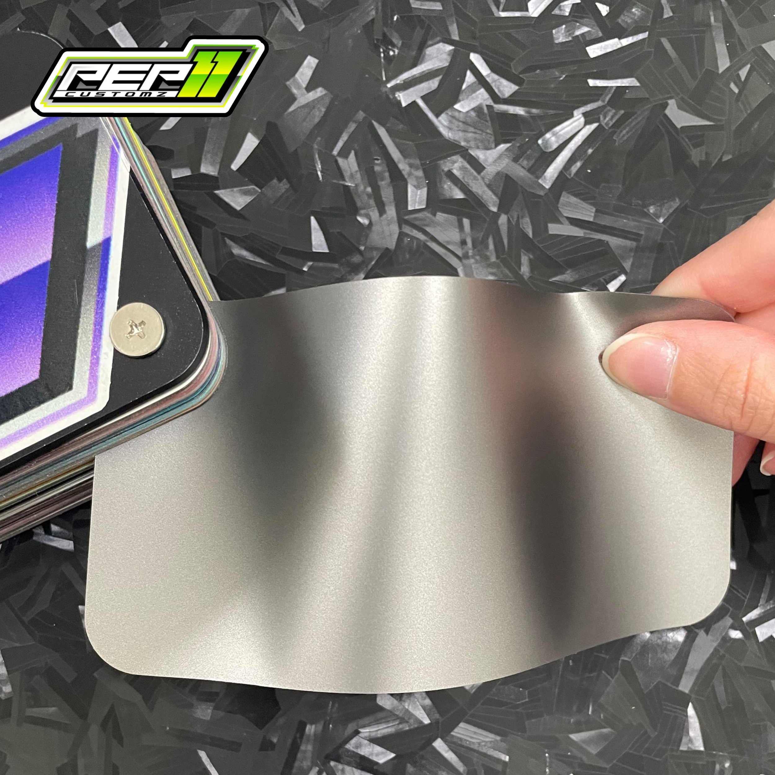Super Matte Liquid Silver - Pep11customz Vinyl Wrap Material (Price does NOT include installation.)