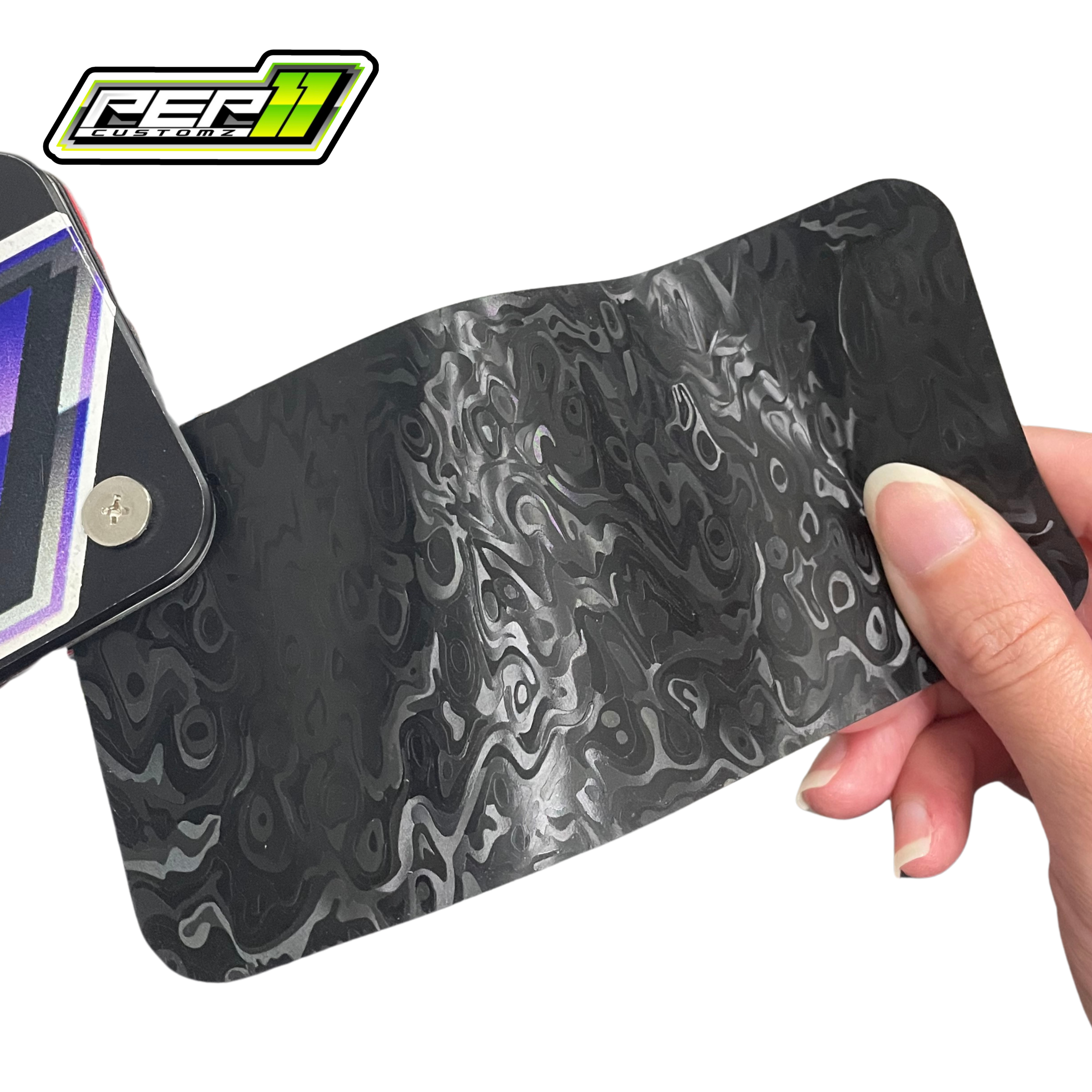 Ghost Carbon Fiber Black - Pep11customz Vinyl Wrap Material (Price does NOT include installation.)