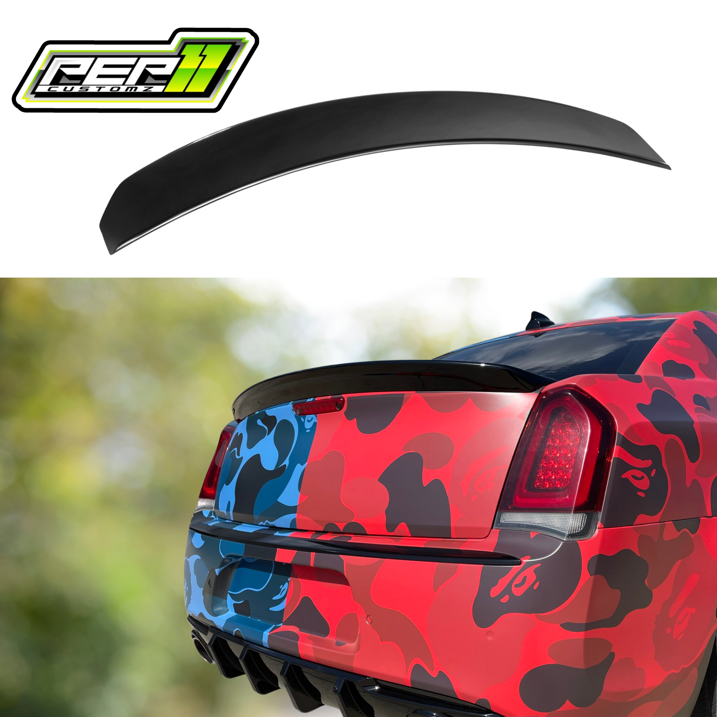 Chrysler 300 Trunk Spoiler SRT Style