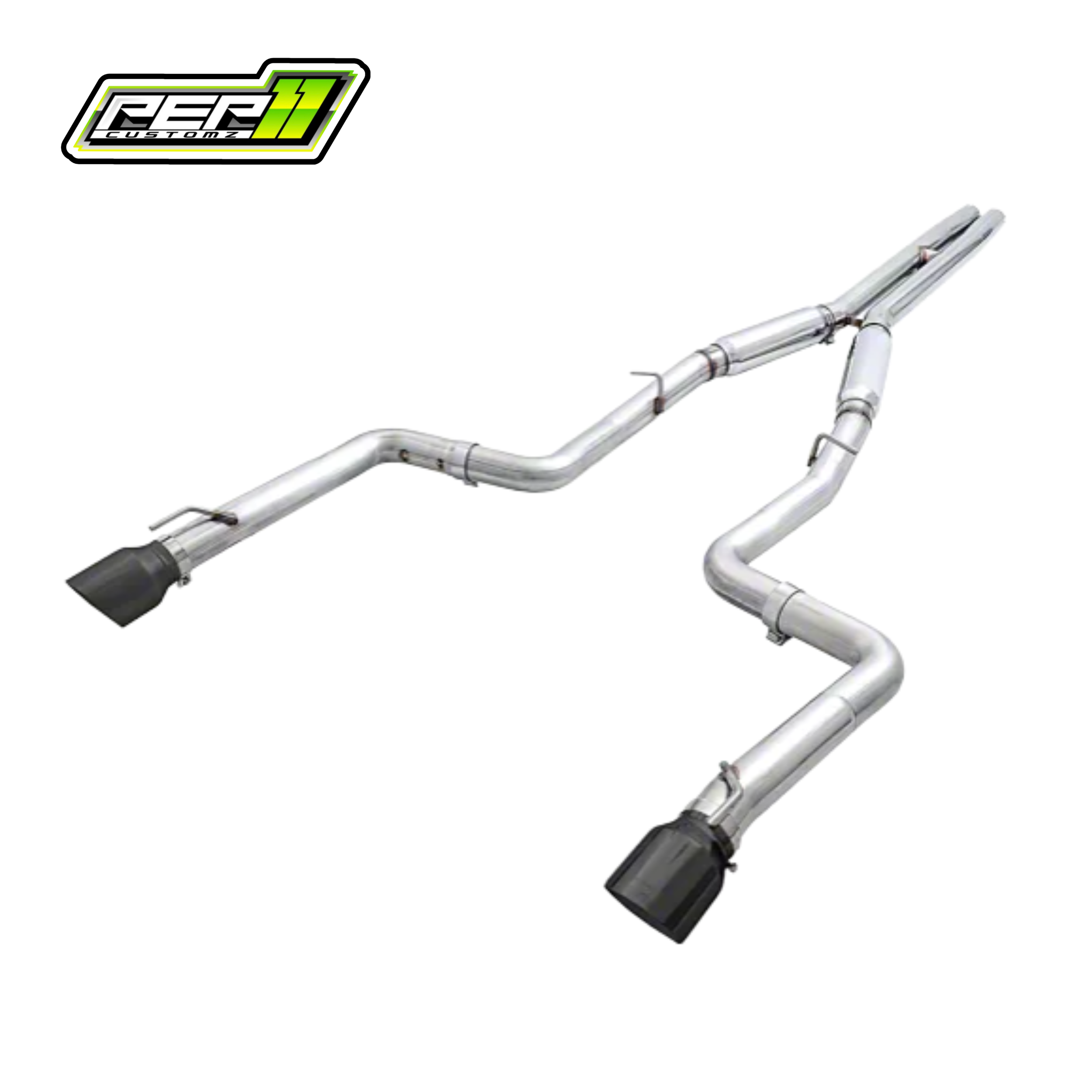 AWE Track Edition Cat-Back Exhaust with Diamond Black Tips 17-23 5.7L HEMI Charger