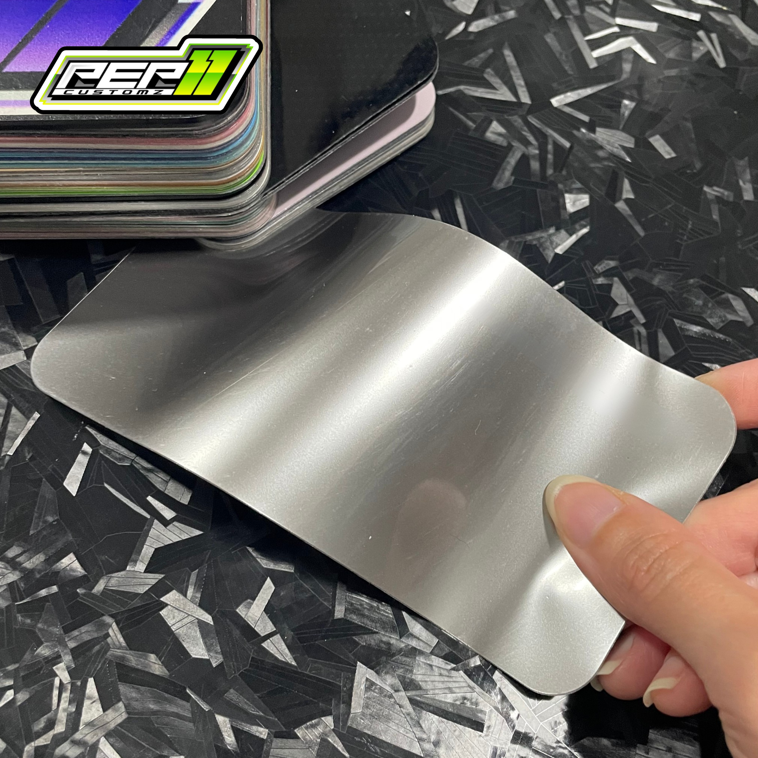 Matte Dark Silver - Pep11customz Vinyl Wrap Material (Price does NOT include installation.)