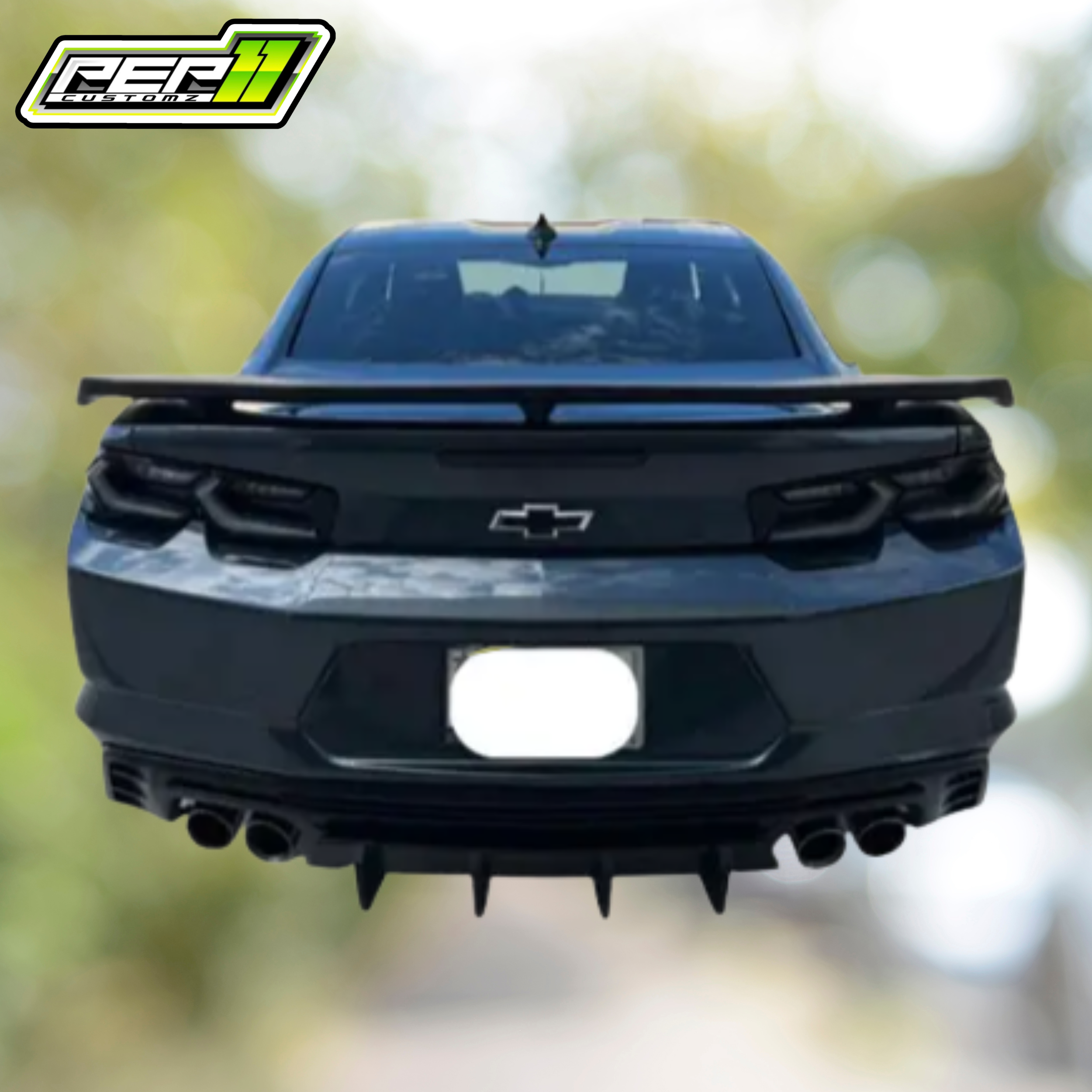 Camaro Rear Diffuser Quad/single Tips 16+
